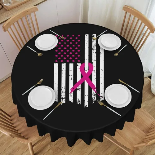 Vista 11 de Mantel redondo de encaje con diseño de corazón de perra de 60 pulgadas para comedor, lavable, para vacaciones, hogar, picnic, fiesta, boda, bufé