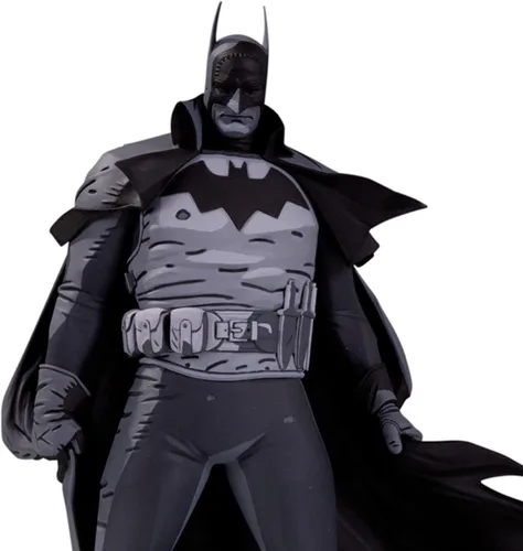 Vista 3 de DC Direct Batman Black & White: Batman por Mike Mignola (Gotham by Gaslight) Estatua de resina 1:10