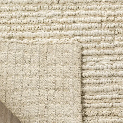 Vista 4 de SAFAVIEH Alfombra de área de 2 x 3 pulgadas, colección de fibra natural, marfil, yute hecho a mano, estilo granja, pelo grueso texturizado grueso