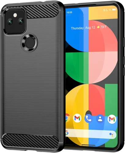 Vista 11 de Funda para Pixel 4 XL Google 4 XL Funda de fibra de carbono TPU suave antideslizante duradera ligera cubierta protectora para Google Pixel 4 XL