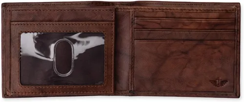 Vista 44 de Dockers Mens piel Capacidad extra Slimfold Bifold Wallet