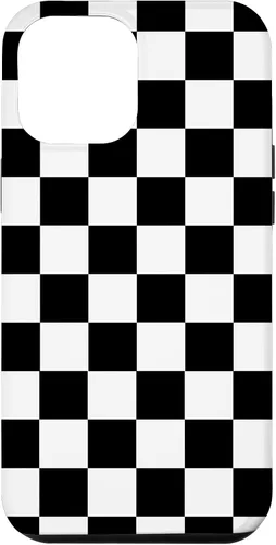 Vista 26 de Checked Chessboard Black Case for iPhone 17