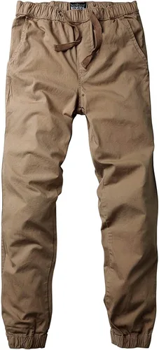 Vista 2 de Match Pantalones deportivos de tela de algodón para hombre