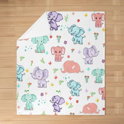 Vista 6 de Castle Fairy Manta de forro polar Sherpa con estampado de aviones para niños, manta de franela de dibujos animados para sofá, avión, azul y blanco
