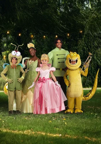 Vista 8 de Disney Princess & The Frog Princess Tiana Costume for Women Authentic Adult Disney Princess Cosplay Dress Outfit