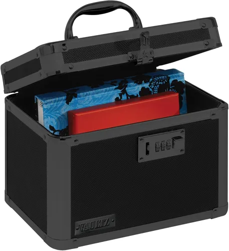 Vista 24 de Vaultz Cajas de seguridad seguras – Caja de seguridad segura con combinación, almacenamiento para documentos, objetos de valor, medicamentos