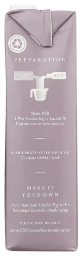 Vista 10 de Rishi Tea Concentrado de Bebida London Fog - Certificado Orgánico USDA, Té Negro y Bergamota, Incremento de Energía - Caja de 32 fl oz, 8 Porciones