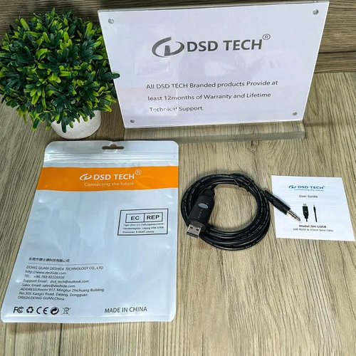 Vista 8 de DSD TECH SH-U35B USB RS232 a 0.138 in Cable serie con chip FTDI FT232RL 6FT