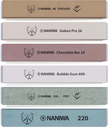 Vista 2 de 1 × 6 piedra de afilar tradicional Naniwa 1K Goken Pro - Edge Pro, Hapstone y TSProf