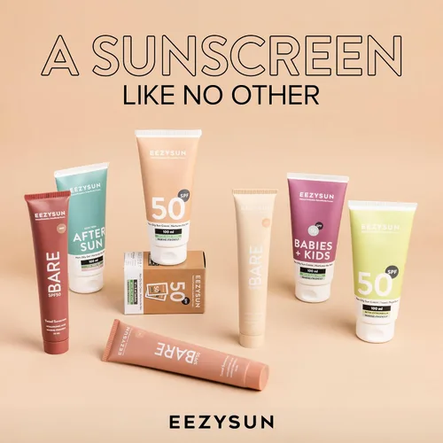 Vista 8 de EEZYSUN AfterSun Crema refrescante – Loción vegana para después del sol con aloe vera, aceite de árbol de té, manzanilla – Calma, hidrata