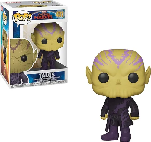 Vista 5 de Funko Pop! Marvel: Captain Marvel - Juguete de ganso el gato, estándar, multicolor