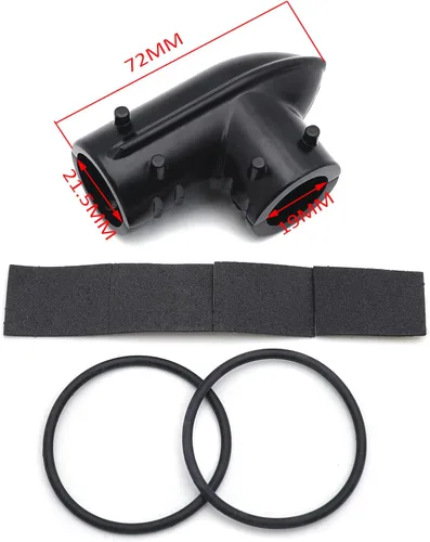 Vista 3 de XKH - Funda de montaje de línea de combustible negra para motocicleta, compatible con Harley Davidson inyectado de combustible, Electra Glides, Road