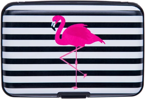 Vista 17 de ELFISH Protector de tarjeta de crédito con bloqueo RFID, funda de aluminio para identificación, tarjeteros rígidos, cartera de metal para hombres