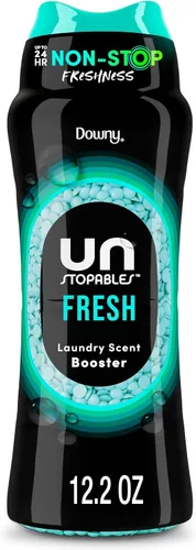 Vista 9 de Downy Unstopables - Perlas potenciadoras de aroma de lavandería para lavadora, exuberante, 10 onzas (paquete de 4)
