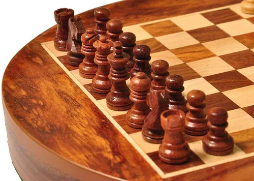 Vista 6 de Royal Kurta Cajón redondo de madera de 7 pulgadas con pieza magnética y cajón de empuje