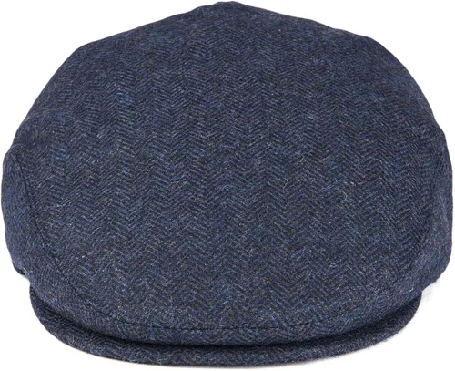 Vista 3 de VOBOOM - Gorra plana de taxista para hombre con mezcla de lana