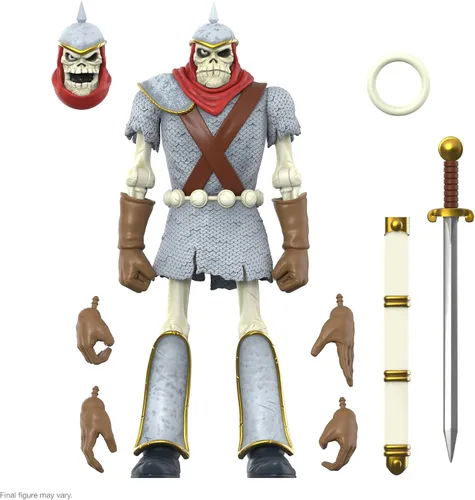 Vista 8 de Super7 Dungeons & Dragons Efreeti - Figura de acción de Dungeons & Dragons de 3.75 pulgadas con accesorio, coleccionables vintage y juguetes retro