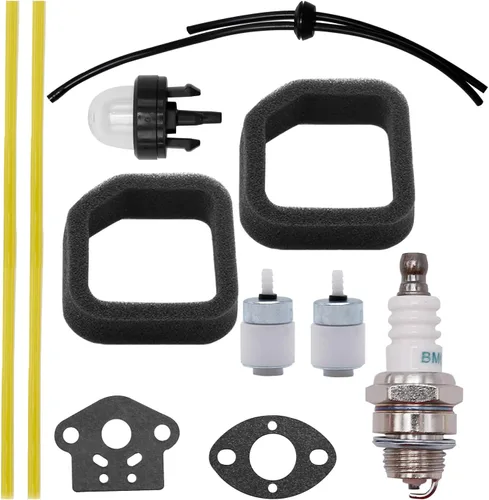 Vista 4 de Anxingo 56873001 - Filtro de aire + conjunto de línea de combustible para Ryobi Trimmer RY251PH RY254BC RY25AXB RY30020 RY30020A Ryobi soplador