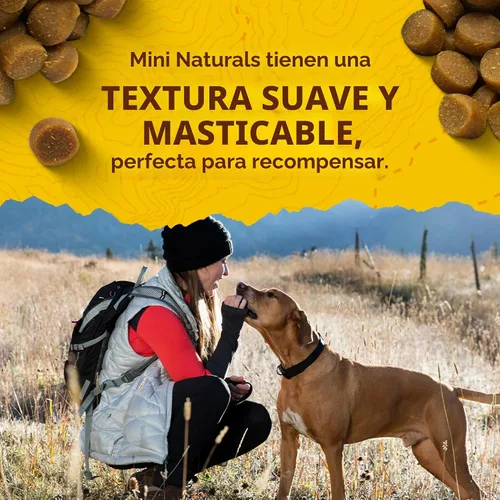 Vista 5 de Zuke's Mini Naturals Premios para entrenamiento de perros, suaves y masticables, con receta de pollo