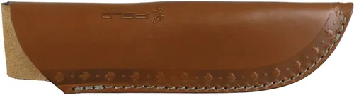 Vista 4 de iFIELD Cuchillo de caza Workout MOVA hoja de satén, longitud total 8.7 pulgadas, con funda de cuero, herramienta de camping para pesca, caza Verde