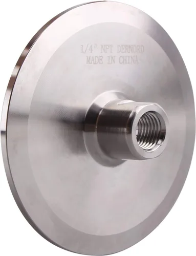 Vista 9 de DERNORD Abrazadera Sanitaria Tri a NPT Hembra Tri Clover (1" NPT Hembra (abrazadera Tri de 1.5 pulgadas))