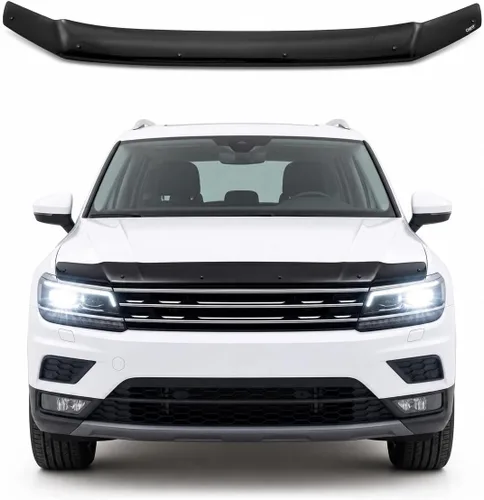 Vista 18 de BMY Deflector de capó para Audi A3 Sedan 2015-2020, protector de insectos