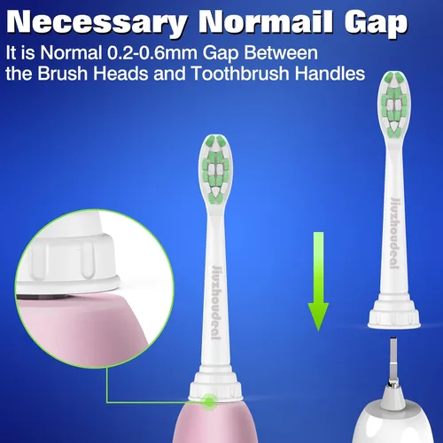 Vista 6 de Cabezales de repuesto para cepillo de dientes Philips Sonicare DiamondClean ProtectiveClean 4100 5100 6100 C2 G2 Cabezales de cepillo de dientes