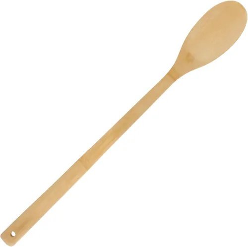 Vista 18 de BambooMN Juego de utensilios de bambú orgánico, espátula, cuchara, pinzas - 8 piezas