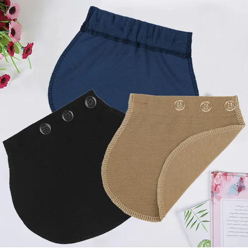 Vista 6 de Extensor de pantalones de maternidad con extensor de brasier extensor de cinturón de embarazo extensor de cintura elástica ajustable para mujeres