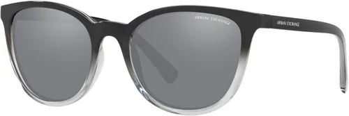 Vista 2 de Armani Exchange Ax4077sf - Gafas de sol ovaladas con ajuste de puente bajo para mujer