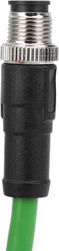 Vista 8 de Kadimendium al cable industrial RJ45 de Ethernet IP67Connecting línea 16.4 ft/16 4ft longitud D código 4pin cable macho