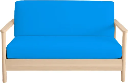 Vista 33 de Fundas para futón sin brazos tamaño individual, fundas de futón 100% algodón egipcio, funda de sofá con cremallera, protector de sofá cama, funda