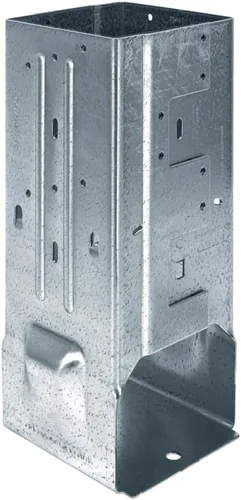 Vista 2 de Simpson Strong-Tie MPB66Z MPBZ ZMAX Base de poste de momento galvanizado para 6x6 con tornillos SDS
