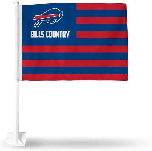 Vista 90 de Rico Industries NFL - Bandera de coche de doble cara, accesorio para coche