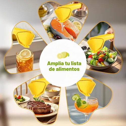 Vista 6 de Prensa de Limón, Prensa de Jugo Efectiva, Fácil de Usar, Exprimidor Manual Plano y Resistente, Prensa de Lima, Prensa de Jugo Cítrico, para Exprimir