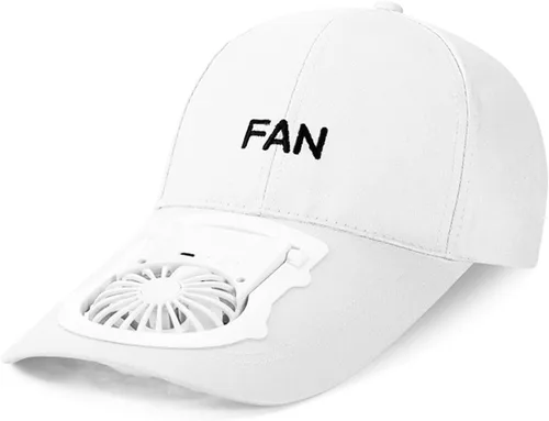 Vista 9 de CTCK Winning Fan Hat-Hat - Sombrero para hombre y mujer con ventilador integrado con carga solar USB, sombreros de sol para mujer Negro