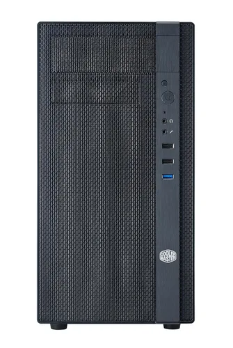 Vista 4 de Cooler Master Caja de computadora Mini Tower N200 con fuente de alimentación certificada Thermaltake 500W 80+