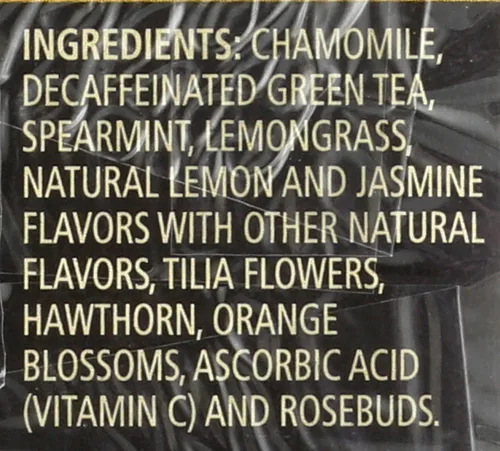 Vista 3 de Celestial Seasonings Té verde, jazmín de limón descafeinado Sleepytime, 20