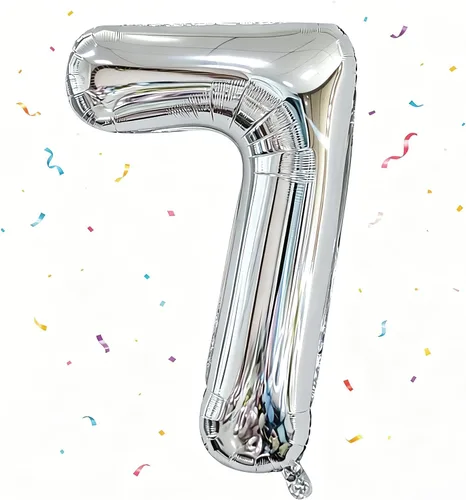 Vista 208 de Globos grandes de 40 pulgadas de números del 0 al 9, globos numéricos para decoración de fiesta de cumpleaños, globos de helio de aluminio