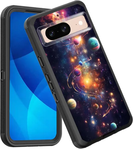 Vista 25 de Funda para Pixel 7a, a prueba de golpes, 3 capas, protección de cuerpo completo, resistente, de alto impacto, para Google Pixel 7a de 6.1 pulgadas