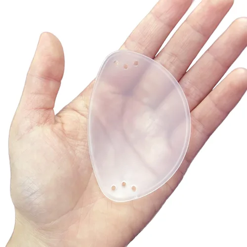Vista 6 de Protector de ojos, 2 piezas de plástico para ojos para cirugía, transpirable, después de la cirugía, protección ocular con cinta, transparente