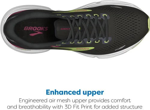Vista 4 de Brooks Ghost 15 Neutral - Zapatos deportivos de correr para mujer