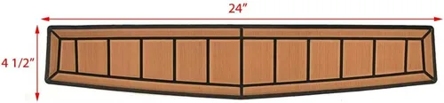 Vista 4 de MasterCraft - Alfombrilla antideslizante para barco Paso central de popa color negro moca