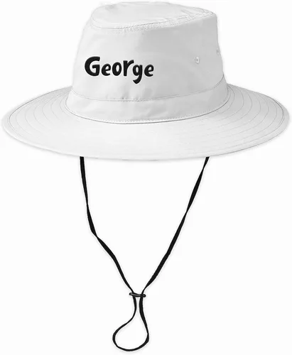 Vista 4 de Sombrero de cubo personalizado diseña tu propio sombrero de sol de verano personalizado