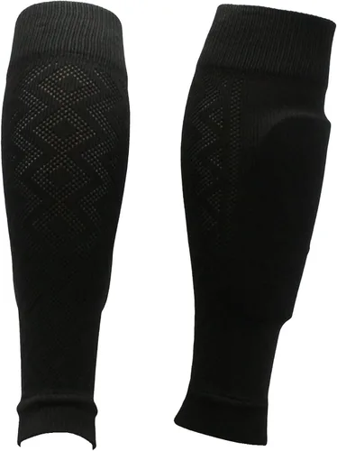Vista 7 de TCK Calcetines de fútbol con mangas de pierna para hombre y mujer marino