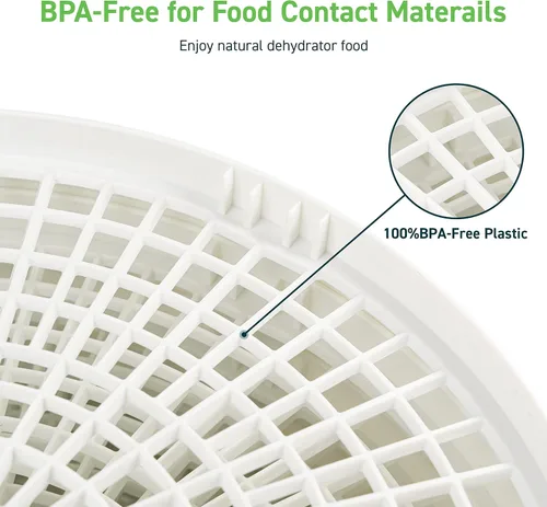 Vista 6 de Cosori Accesorios para deshidratadores de alimentos, bandejas de plástico