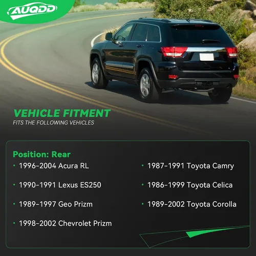 Vista 3 de AUQDD 2 eslabones estabilizadores de barra estabilizadora trasera K9545 compatibles con To-yota Corolla 1989-2002, Camry, 86-99 Toyota Celica/90-91