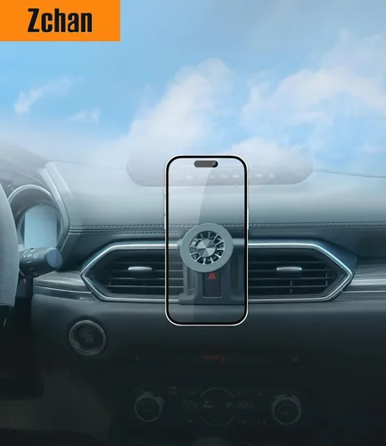 Vista 9 de Soporte magnético para teléfono Mazda CX-5 2017-2025, soporte de teléfono de coche manos libres para CX5, compatible con iPhone 15 Pro max/14/13/12