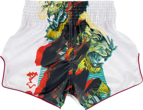 Vista 8 de Fairtex Pantalones cortos de boxeo Muay Thai de corte delgado "Kabuki