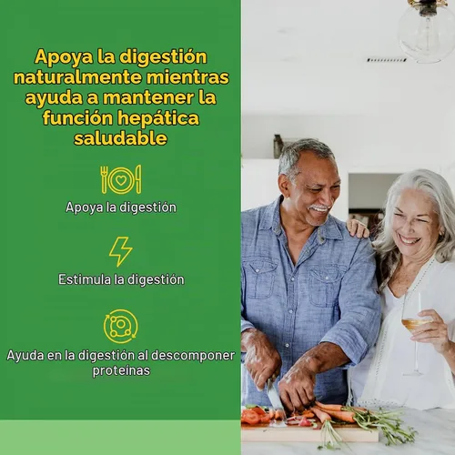 Vista 2 de Natural Factors, Cúrcuma y bromelina 450 mg, apoyo muscular y articular, 90 cápsulas